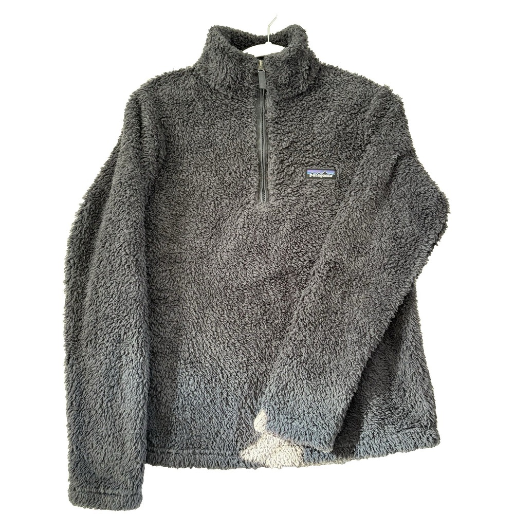 Patagonia Womens‎ Purple/Plum Quarter Zip Sherpa Fleece Activewear Small